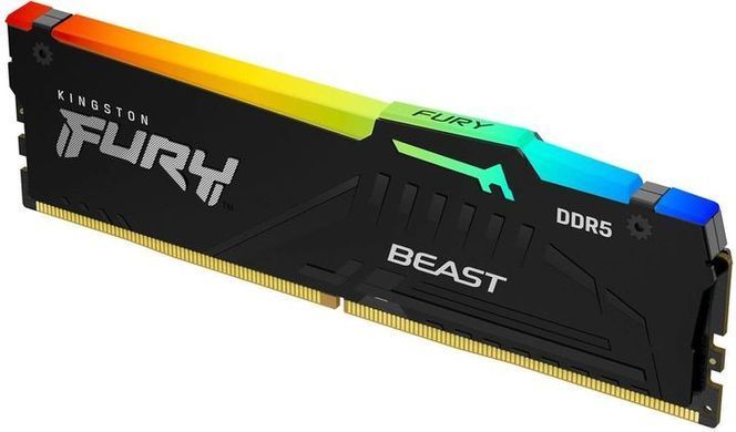 Пам'ять ПК Kingston DDR5 16GB 5600 FURY Beast RGB (KF556C36BBEA-16) [103826]