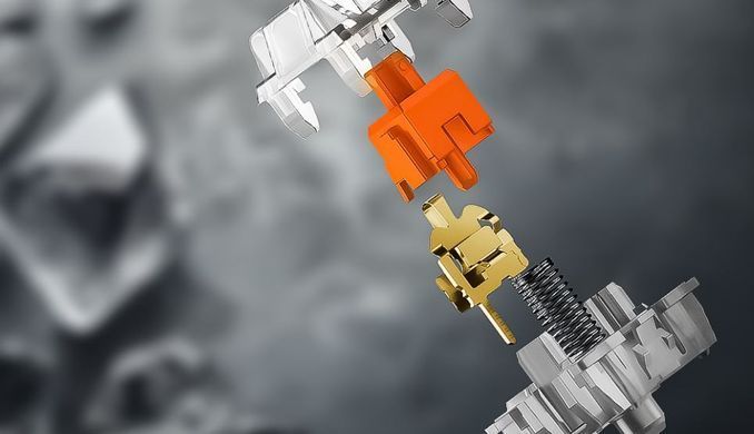 Клавіатура бездротова Hator Rockfall 3 Mecha TKL Wireless Orange Black (HTK850UA) [606074]