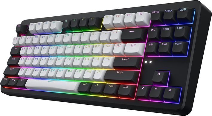 Клавіатура бездротова Hator Rockfall 3 Mecha TKL Wireless Orange Black (HTK850UA) [606074]
