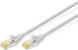 Патч-корд DIGITUS CAT 6a S-FTP, 7м, AWG 26/7, Cu, LSZH, сірий (DK-1644-A-070) [109792], фото 1
