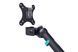 Кріплення DIGITUS Dual Monitor Clamp, 2 x до 35"/10кг, з нахилом, поворотом, чорне (DA-90471) [115004], фото 12