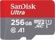 Карта пам'яті SanDisk microSD 256GB C10 UHS-I R150MB/s Ultra (SDSQUAC-256G-GN6MN) [108935], фото 2