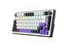 Клавіатура бездротова Hator Hellyberry HK75 Wireless White/Violet (HK75_wireless) [617108], фото 3