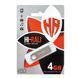 Флеш-накопичувач USB 4GB Hi-Rali Shuttle Series Silver (HI-4GBSHSL) [607200], фото 2
