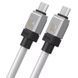 Кабель Baseus CoolPlay Series Fast Charging Cable Type-C to Type-C 100W 2m White (CAKW000302) [804396], фото 5