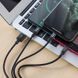 Кабель HOCO X14 3-in-1 Times speed charging cable iP+Micro+Type-C Black (6931474719157) [805284], фото 4