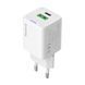Мережевий зарядний пристрій ColorWay GaN Mini 35W PD Port PPS USB (Type-C PD + USB QC4.0) White (CW-CHS055PD-WT) [603366], фото 3