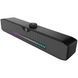 Акустична система 2.0 HP, Bluetooth, 3,5мм+USB, 6Вт, Sound Bar LED RGB, Black (DHS-4200) [405298], фото 4