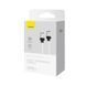 Кабель Baseus CoolPlay Series Fast Charging Cable Type-C to Type-C 100W 2m White (CAKW000302) [804396], фото 2