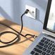 Мережевий кабель HOCO US02 Level pure copper gigabit ethernet cable(L=3M) Black (6931474761965) [806395], фото 7
