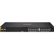 HPE Комутатор Aruba 6100, 24xGE, 4xSFP+ Ports, PoE Class 4 370W, LT Warranty (JL677A)