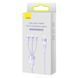 Кабель Baseus Flash Series Ⅱ Two-for-three Charging Cable U+C to M+L+C 100W 1.2m Purple (CASS030105) [802616], фото 2