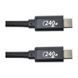 Кабель San Guan USB Type-C - USB Type-C (M/M) PD 240W, 3 м, Black (CA914128) [604356], фото 1