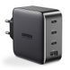 Зарядний пристрій 4xUSB 100W (3xUSB-C+USB-A) Gan Tech Fast GAN Charger чорний CD226 Ugreen (40747) [404015], фото 1