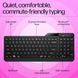 Клавіатура мембранна HP 460 Multi-Device key, BT, EN/UK, чорний (7N7B8AA) [103720], фото 8