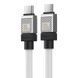 Кабель Baseus CoolPlay Series Fast Charging Cable Type-C to Type-C 100W 2m White (CAKW000302) [804396], фото 4