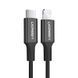 Кабель USB 2.0 Type-C M-Lightning M, 1 м, 3A, Nickel Plating ABS Shell Чорний, US171 UGREEN (60751) [404197], фото 1