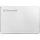 Портативний жорсткий диск Transcend 2TB USB 3.1 Type-C StoreJet 25C3S Срібний (TS2TSJ25C3S) [109387], фото 3