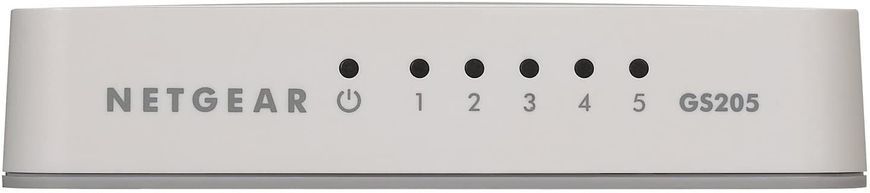 Комутатор NETGEAR GS205 5xGE, Некерований (GS205-100PES) [104959]