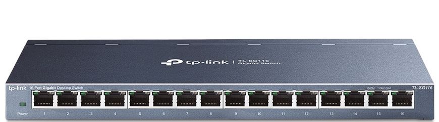 Комутатор TP-LINK TL-SG116 16xGE (TL-SG116)