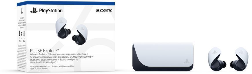 Гарнітура PlayStation PULSE Explore, WL, White (1000039787) [107489]
