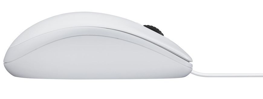 Миша Logitech B100 White (910-003360) [500775]