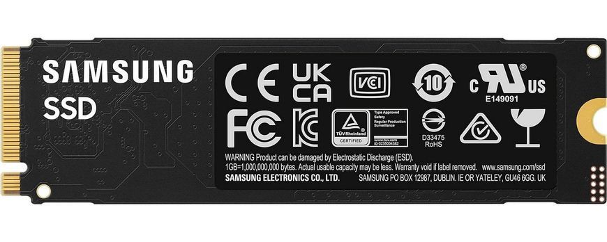 Накопичувач SSD 2ТB Samsung 990 EVO Plus M.2 2280 PCIe 5.0 x2 NVMe V-NAND TLC (MZ-V9S2T0BW) [611650]