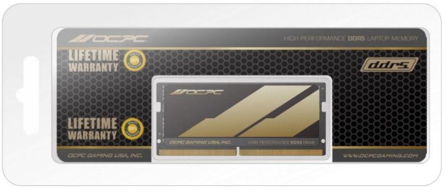 SoDIMM 8Gb DDR5 4800MHz OCPC VS CL40 1.1V, Retail (MSV8GD548C40) [401097]