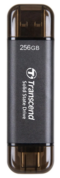 SSD накопичувач Transcend ESD310C 256GB USB Type C/A Gray (TS256GESD310C) [202465]