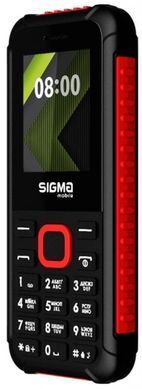 Мобiльний телефон Sigma mobile X-style 18 Track Dual Sim Black/Red (X-style 18 Track Black/Red) [600310]