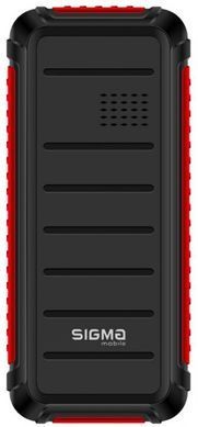 Мобiльний телефон Sigma mobile X-style 18 Track Dual Sim Black/Red (X-style 18 Track Black/Red) [600310]
