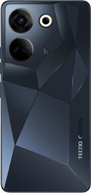 TECNO Смартфон Camon 20 Pro (CK7n) 6.67" 8/256GB, 2SIM, 5000mAh, Predawn Black