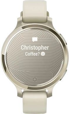 Смарт-годинник Garmin Lily 2 Active Lunar Gold with Bone Silicone Band (010-02891-50) [614797]