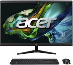 Acer Персональний комп'ютер моноблок Aspire C27-1800 27" FHD, Intel i3-1305U, 16GB, F512GB, UMA, WiFi, кл+м, без ОС, чорний (DQ.BLHME.004)