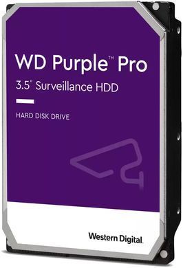 Жорсткий диск WD 18TB 3.5" 7200 512MB SATA Purple Pro Surveillance (WD181PURP) [114247]