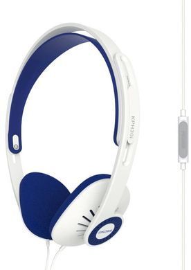 Навушники On-Ear Koss KPH30iW, 3.5 mini-jack, 1.2м, Білий (195166.101) [107333]