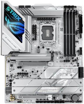 Материнcька плата ASUS ROG STRIX Z890-A GAMING WIFI s1851 Z890 4xDDR5 M.2 DP HDMI Wi-Fi BT ATX білий (90MB1I90-M0EAY0) [109156]