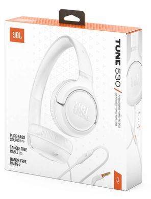 Гарнітура JBL TUNE 530 White (JBLT530WHT) [203399]
