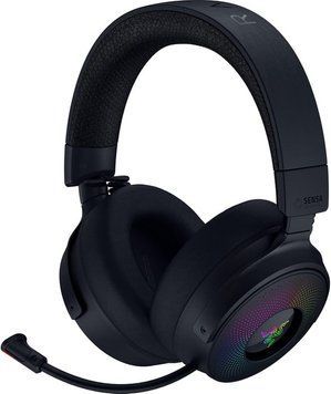 Гарнітура ігрова Razer Kraken V4 Pro, mini-jack/USB-A/BT/WL, RGB, чорний (RZ04-05160100-R3M1) [107490]