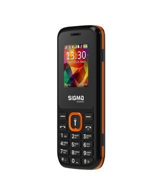 Мобiльний телефон Sigma mobile X-style 171 Mini Dual Sim Black/Orange (X-style 171 Mini Black/Orange) [613686]