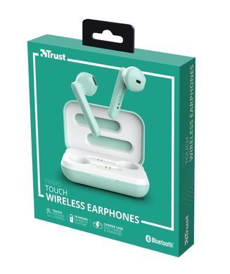 Навушники Trust Primo Touch True Wireless Mic Mint (23781_TRUST) [17098]