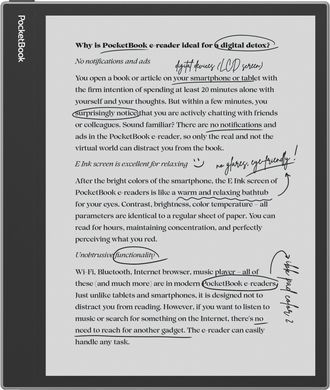 Електронна книжка PocketBook InkPad Eo (PB1042), Mist Grey (PB1042-M-WW) [404153]