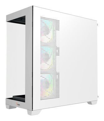 Корпус для комп'ютера ATX W/O PSU GAMMA C72 WH ARGB OCYPUS (GAMMA-C72-WHD400XX-GL) [502883]