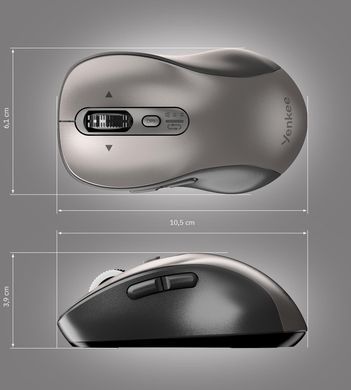 Миша комп'ютерна Yenkee YMS 2010SR Dual mode WL mouse GYRO (45025341) [202952]