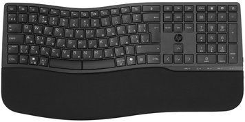 Клавіатура мембранна HP 680 Comfort Dual-Mode 111key, BT, EN/UK, чорний (8T6L8AA) [103721]