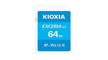 Карта пам&rsquo;яті KIOXIA EXCERIA G2 SDXC 64GB U3 V30 (LNEX2L064GG4) [503995]