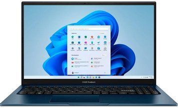 Ноутбук ASUS Vivobook 15 X1504MA-BQ130W 15.6" FHD IPS, Intel 7 350U, 16GB, F1TB, UMA, Win11, Блакитний (90NB17I1-M00540) [114602]