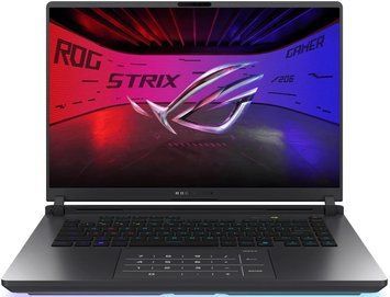 Ноутбук ASUS ROG Strix G16 G615LR-S5273 16" 2.5K IPS, Intel Ultra 7 255HX, 32GB, F1TB, NVD5070Ti-12, noOS, Сірий (90NR0LR1-M00C00) [111175]