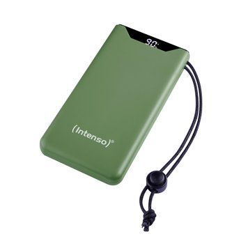 Портативний зарядний пристрій USB 10000MAH QC3.0 GREEN F10000 INTENSO (7332037) [503849]
