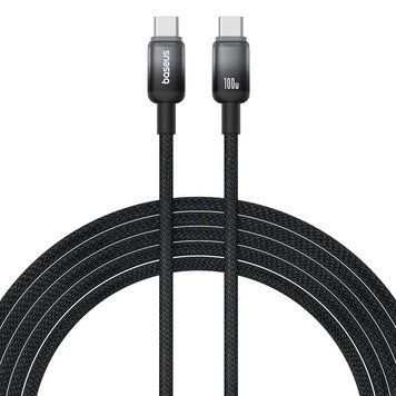 Кабель Baseus Discolor Series Fast Charging Cable USB-C to USB-C 100W 1m Cluster Black (P10374902111-00) [804397]